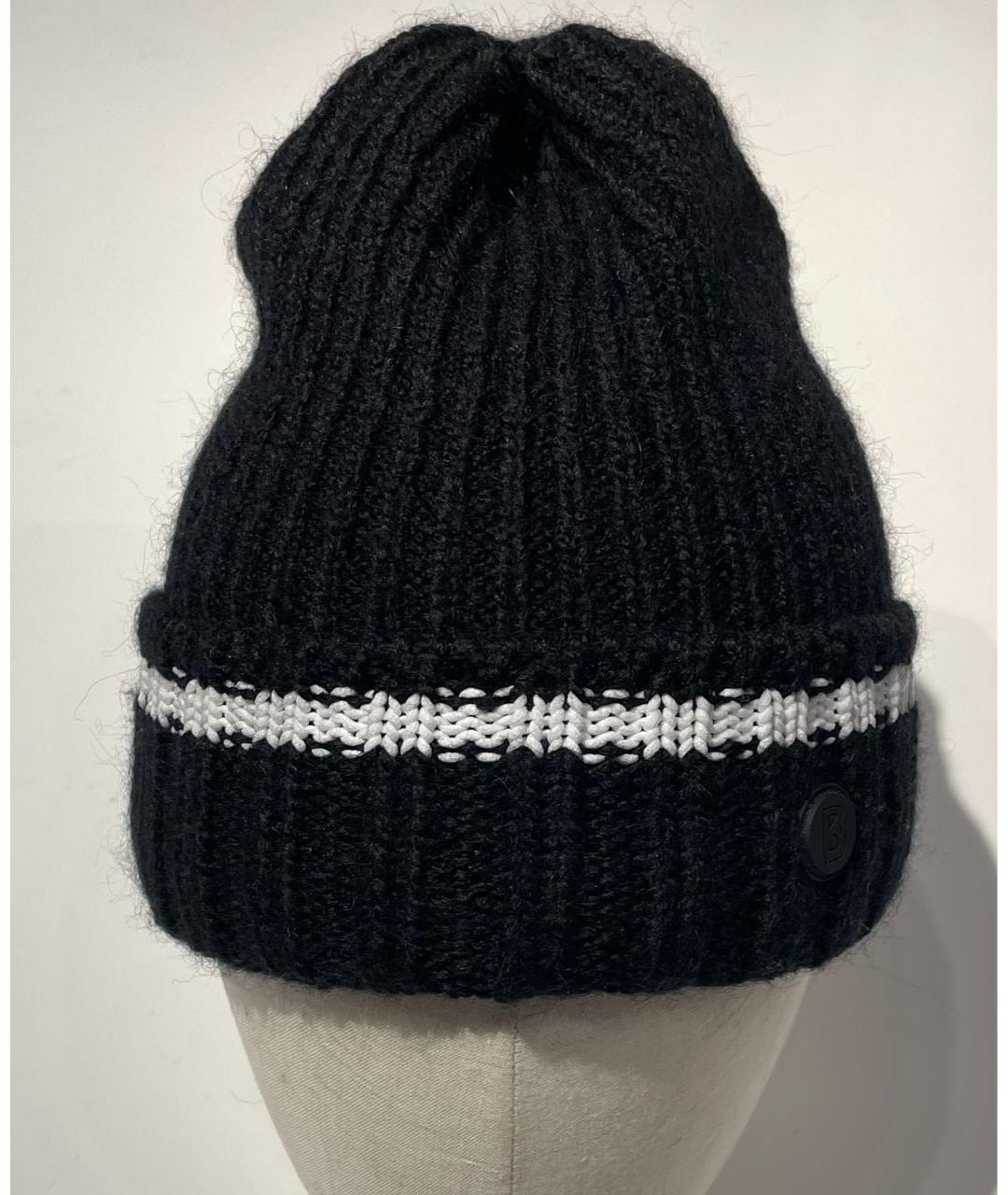 BOGNER Черная шерстяная шапка, фото 6