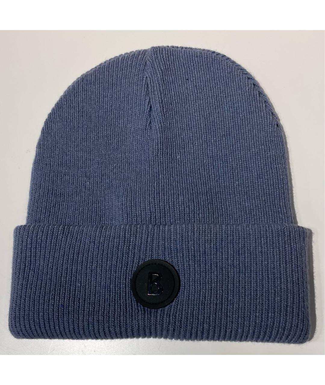 BOGNER Синяя шерстяная шапка, фото 8