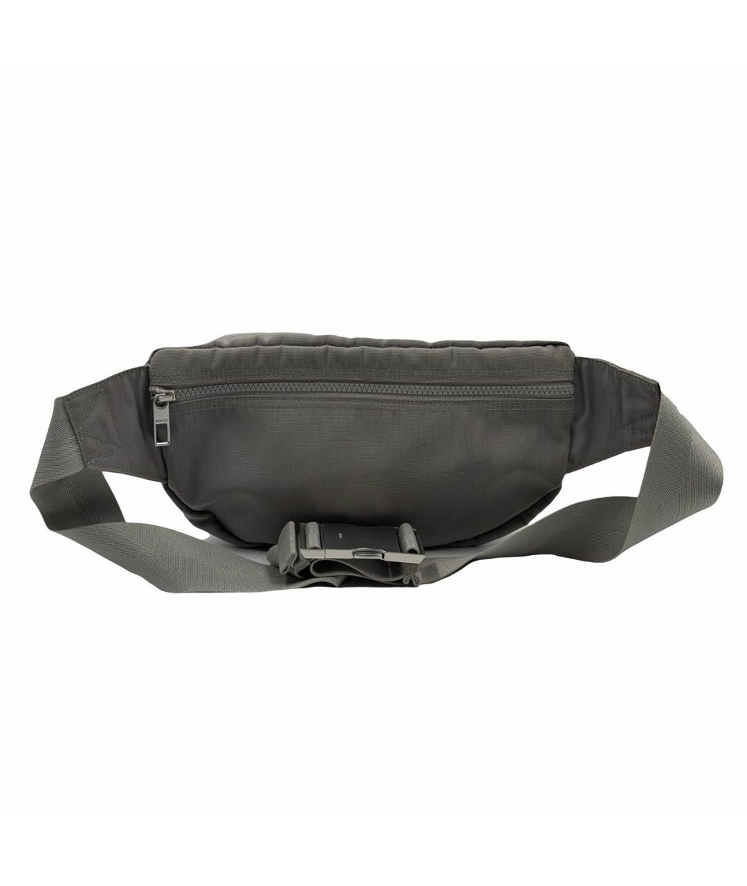 KENZO Хаки тканевая барсетка, фото 3