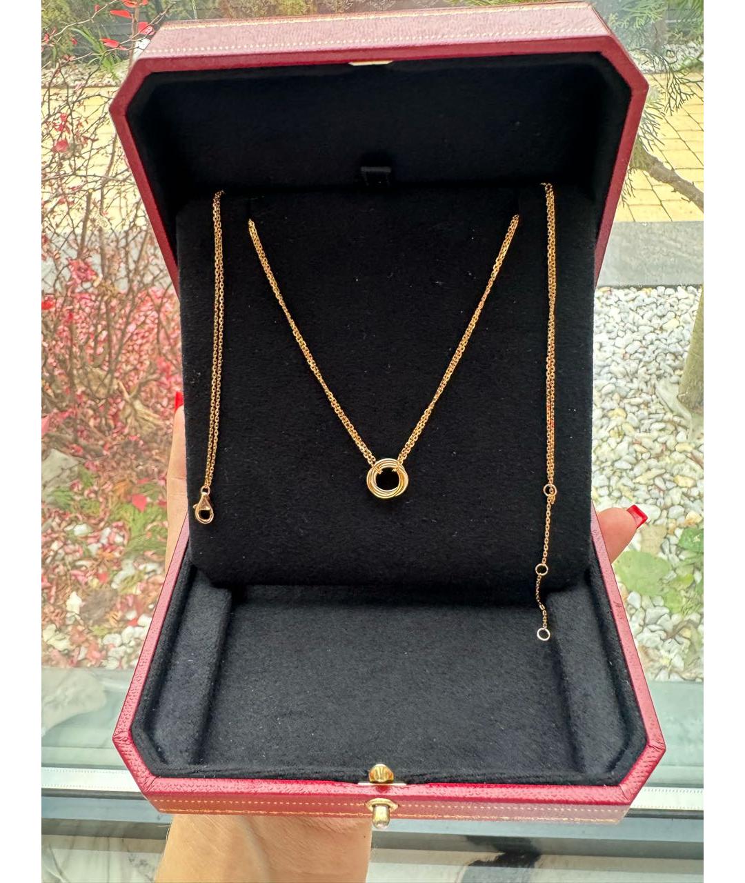 CARTIER Золотое колье из розового золота, фото 5