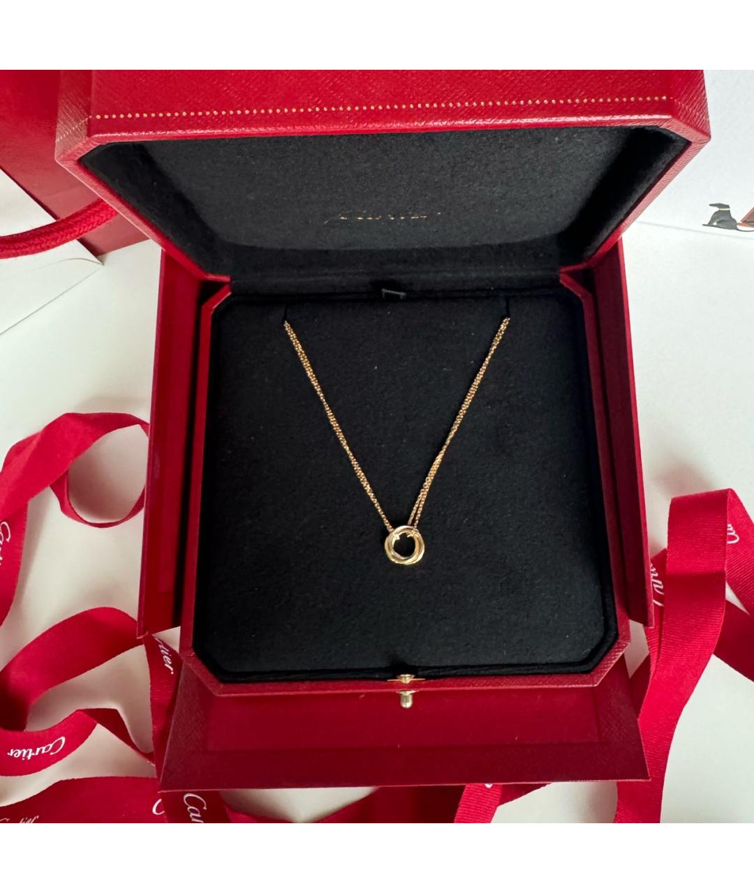 CARTIER Золотое колье из розового золота, фото 4