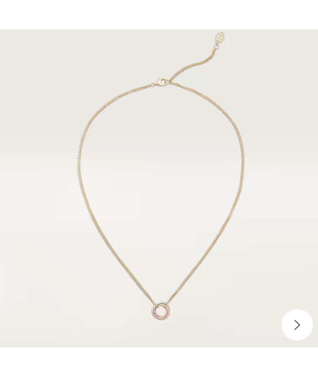 CARTIER Золотое колье из розового золота, фото 8