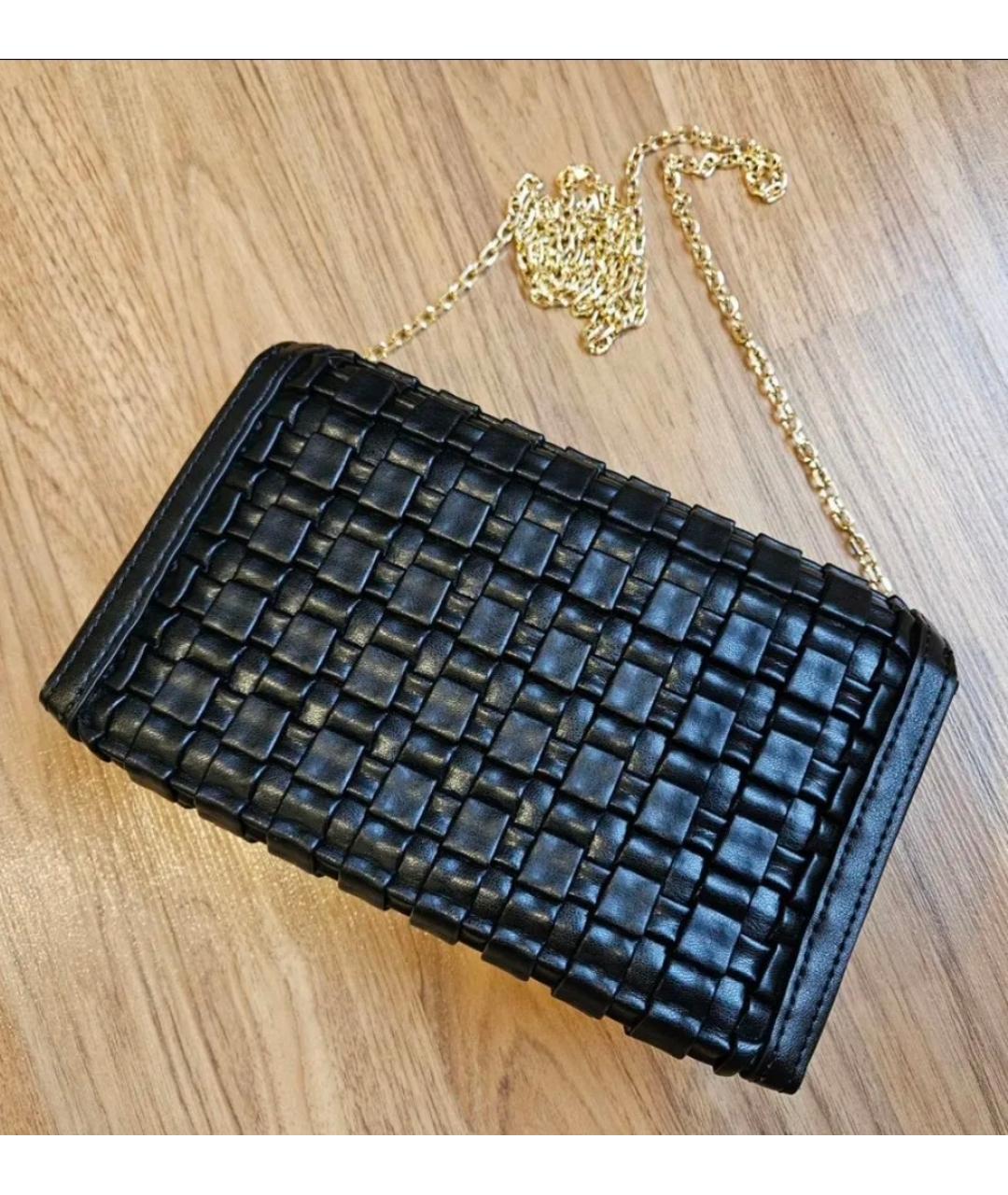 LOVE MOSCHINO Черная сумка через плечо из искусственной кожи, фото 2