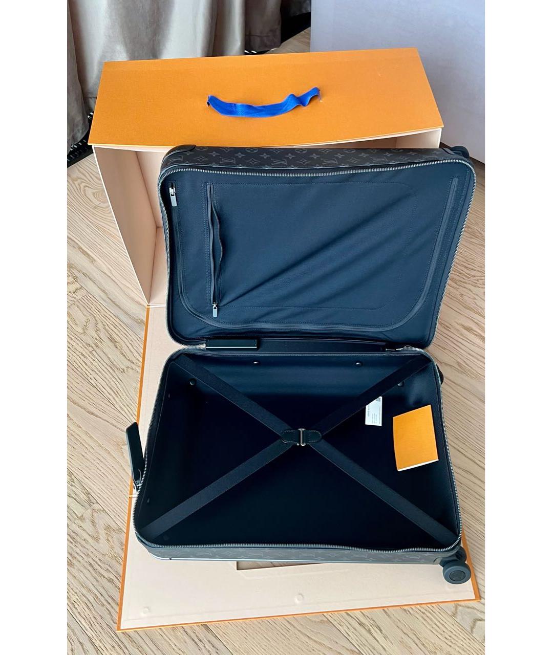 LOUIS VUITTON Серый чемодан, фото 3