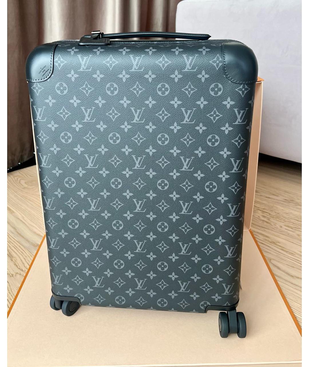 LOUIS VUITTON Серый чемодан, фото 7