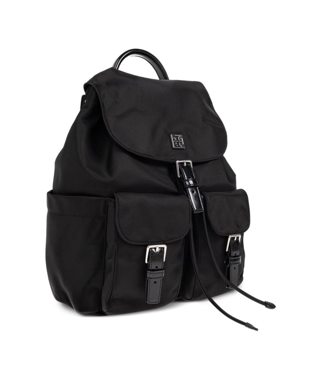 TORY BURCH Черный тканевый рюкзак, фото 5