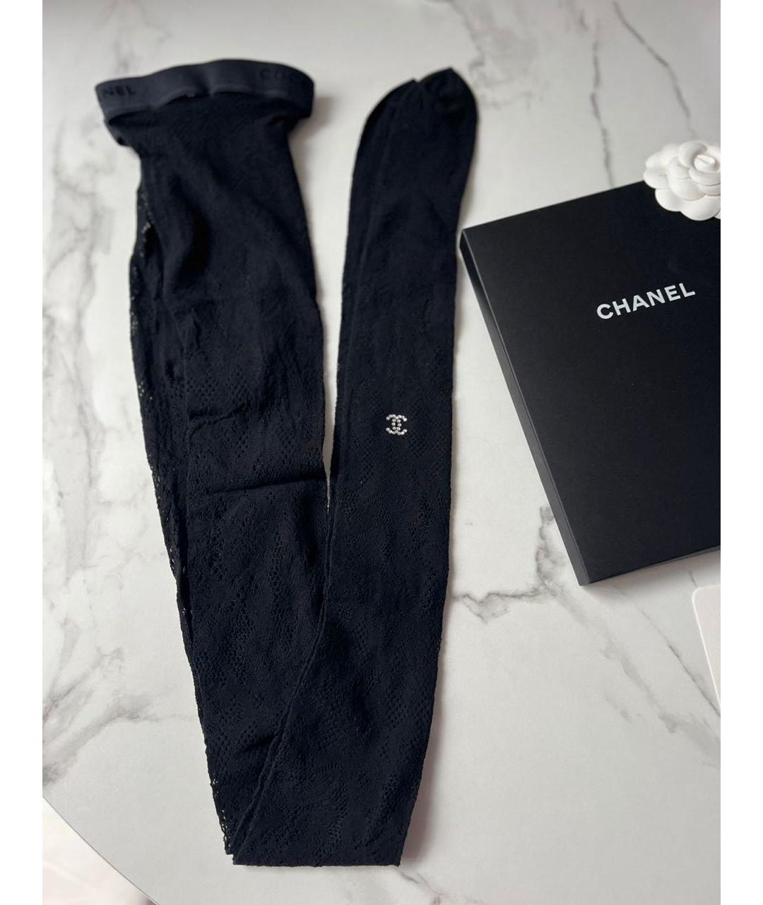 CHANEL Черные носки, чулки и колготы, фото 6