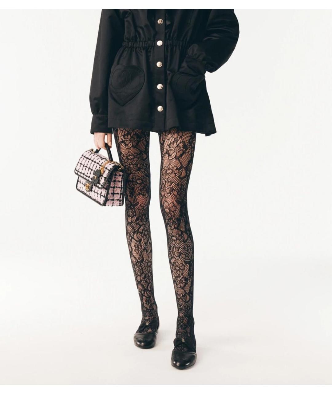 CHANEL Черные носки, чулки и колготы, фото 5
