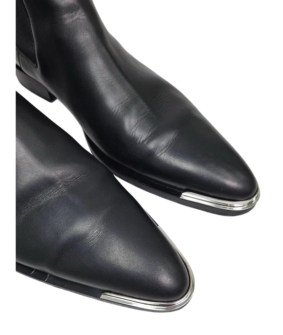 GIVENCHY Черные кожаные высокие ботинки, фото 6
