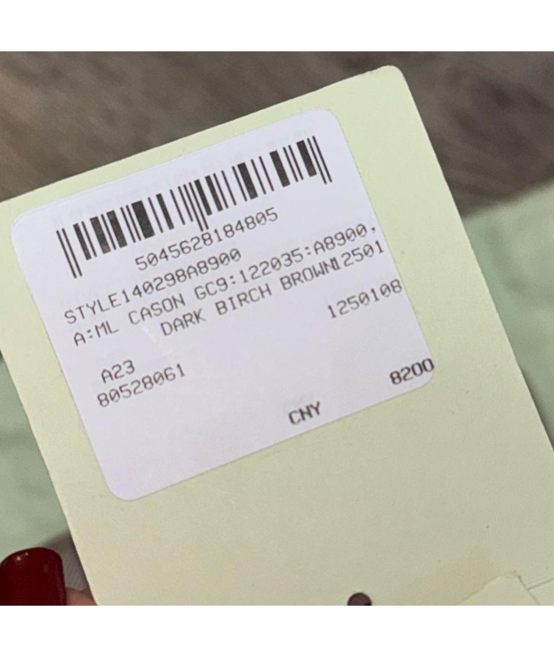 BURBERRY Коричневая кожаная поясная сумка, фото 3