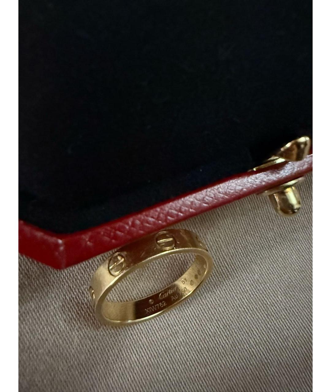 CARTIER Золотое кольцо из желтого золота, фото 5