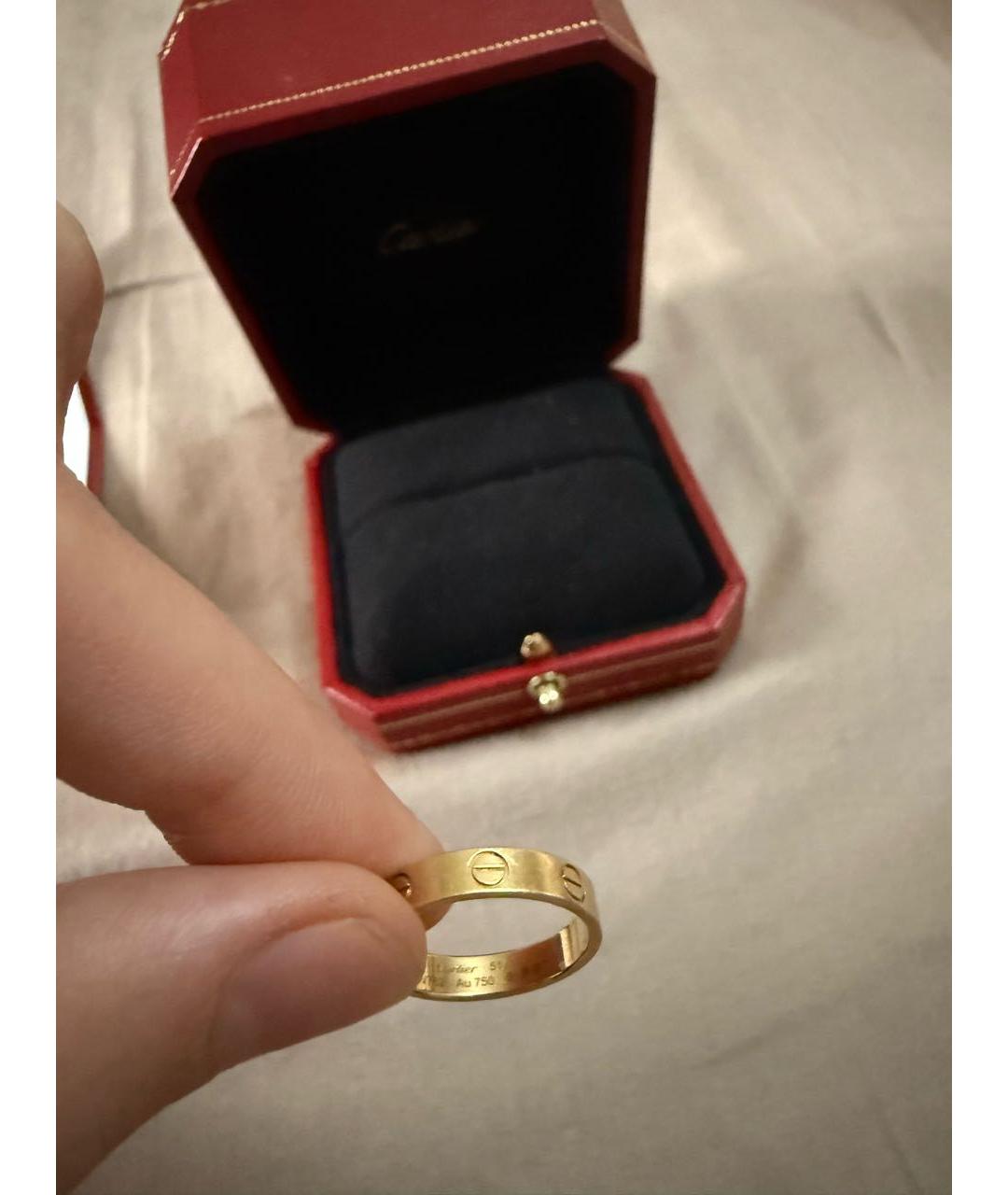 CARTIER Золотое кольцо из желтого золота, фото 4