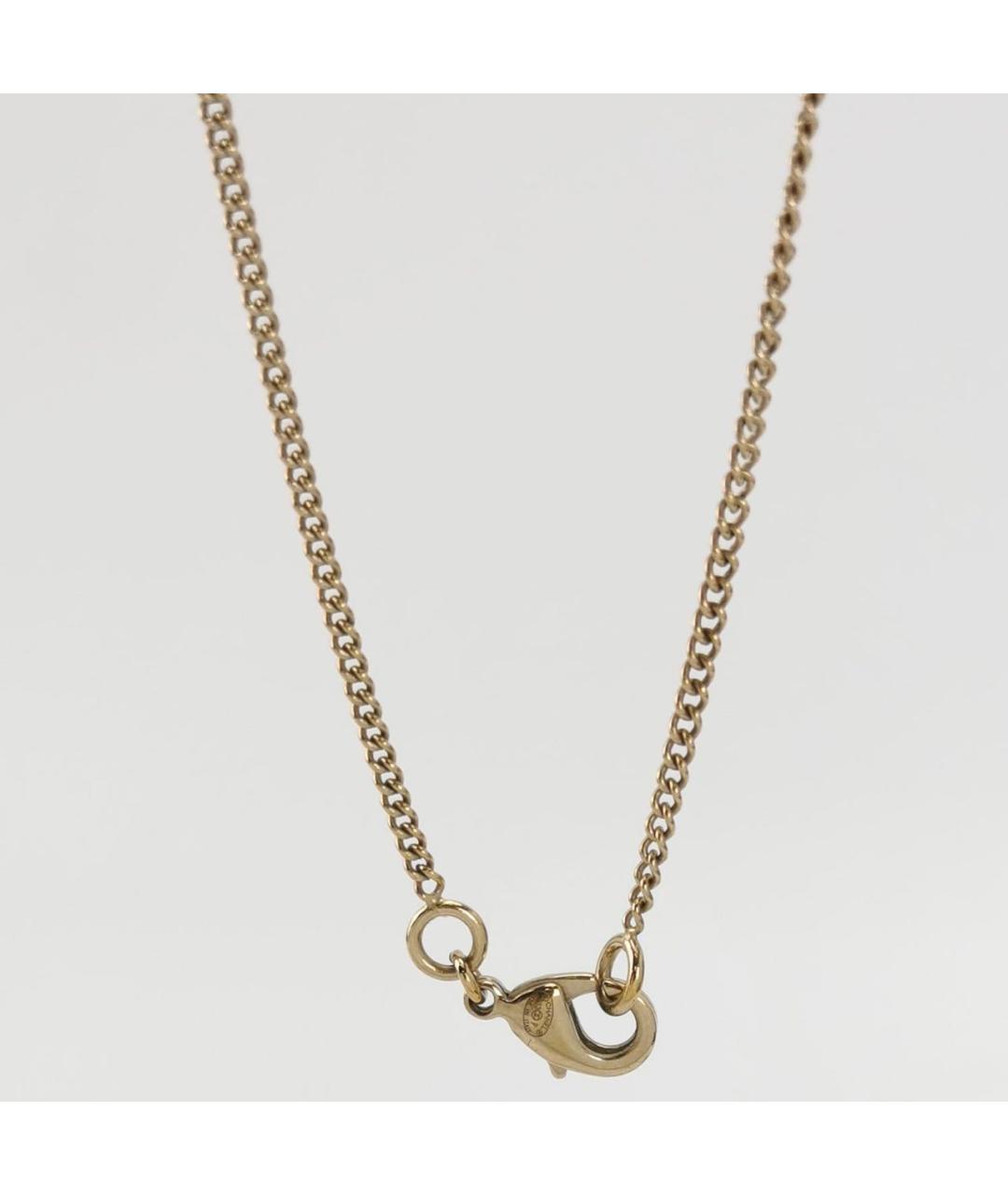 CHANEL Золотое металлическое колье, фото 4