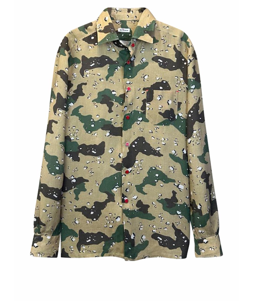KITON Мульти льняная кэжуал рубашка, фото 1