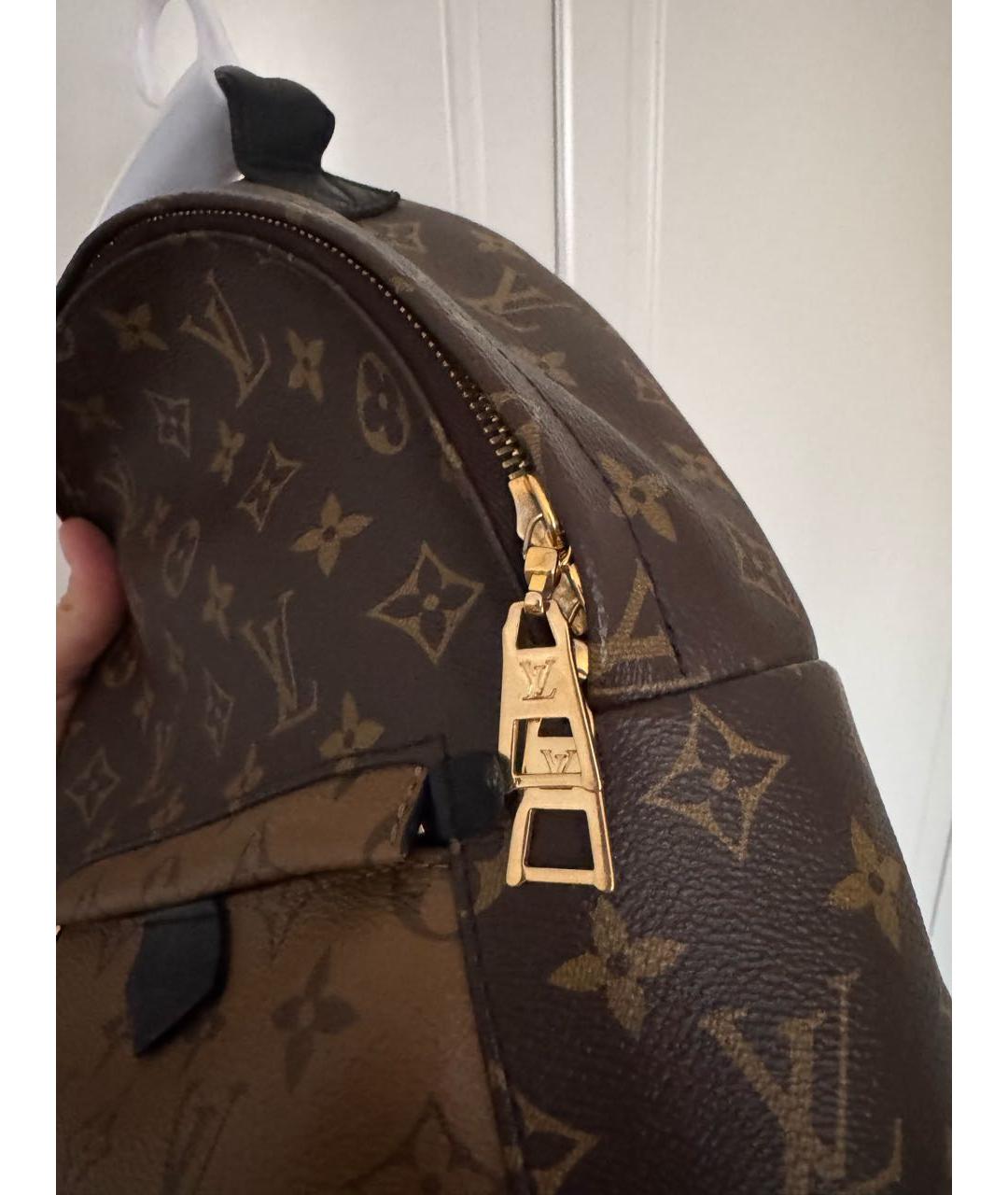 LOUIS VUITTON Коричневый рюкзак, фото 2