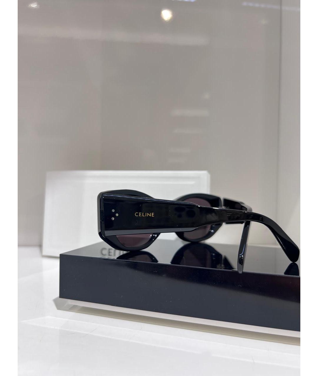 CELINE Черные солнцезащитные очки, фото 4