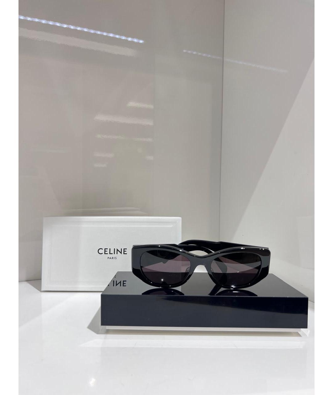 CELINE Черные солнцезащитные очки, фото 3