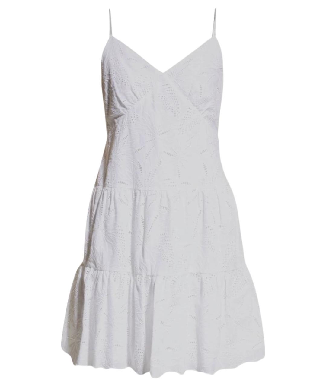 MICHAEL MICHAEL KORS Белый хлопковый сарафан, фото 1