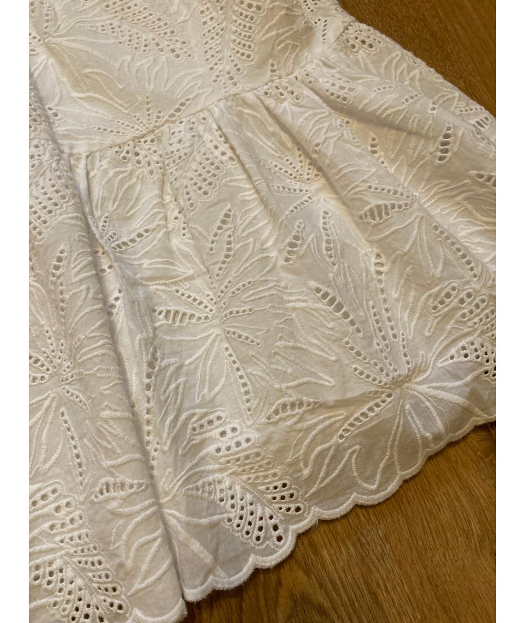 MICHAEL MICHAEL KORS Белый хлопковый сарафан, фото 2