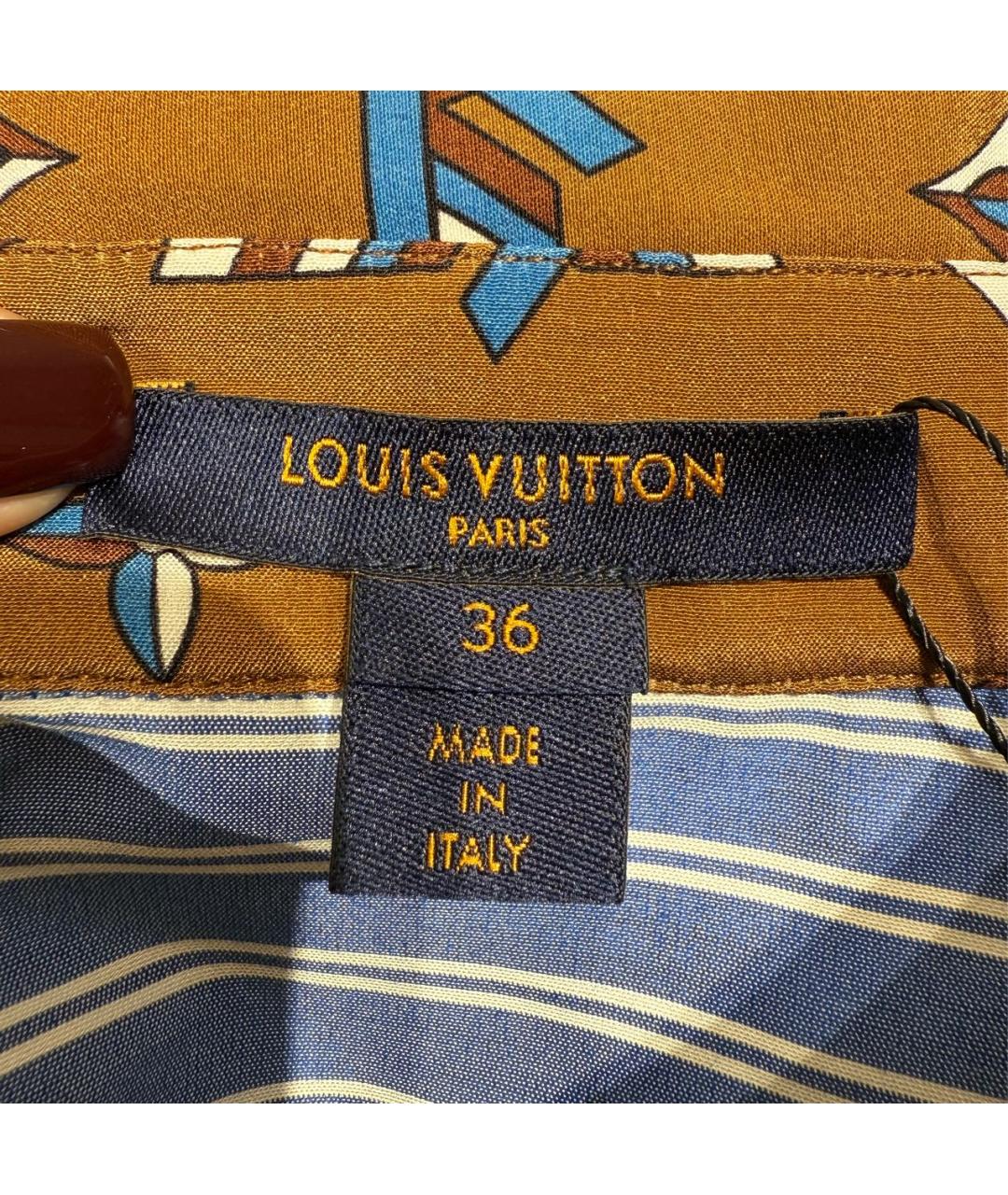 LOUIS VUITTON Хлопковое повседневное платье, фото 6