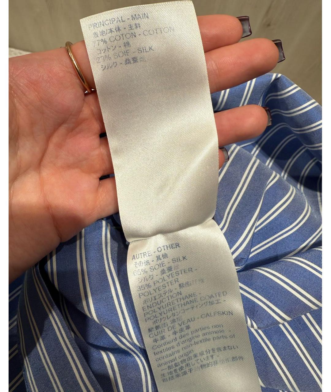 LOUIS VUITTON Хлопковое повседневное платье, фото 7