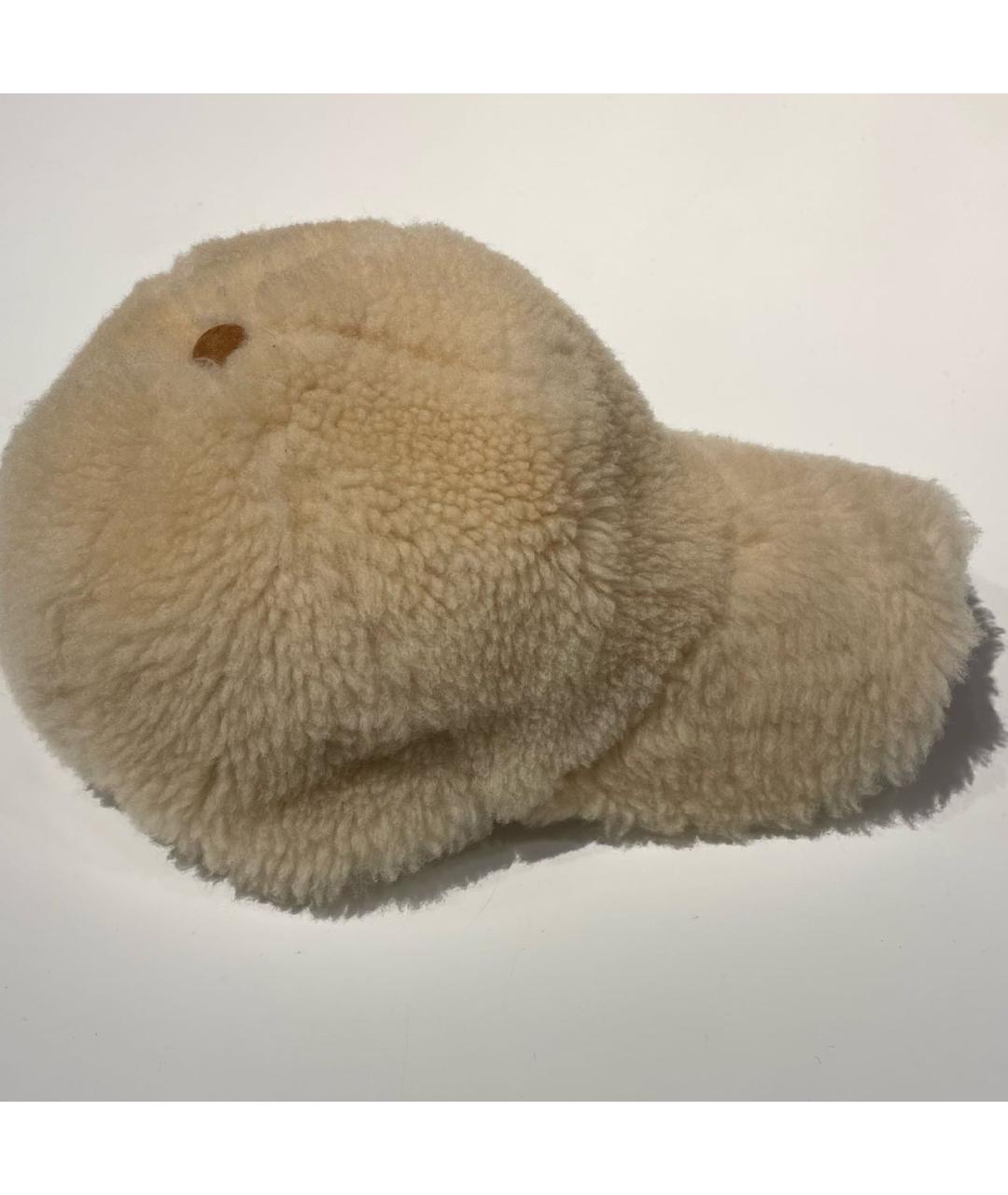 ERMANNO SCERVINO Бежевая кепка, фото 3