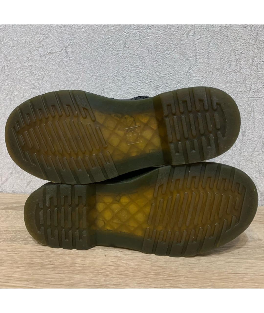 DR. MARTENS Черные ботинки из лакированной кожи, фото 8