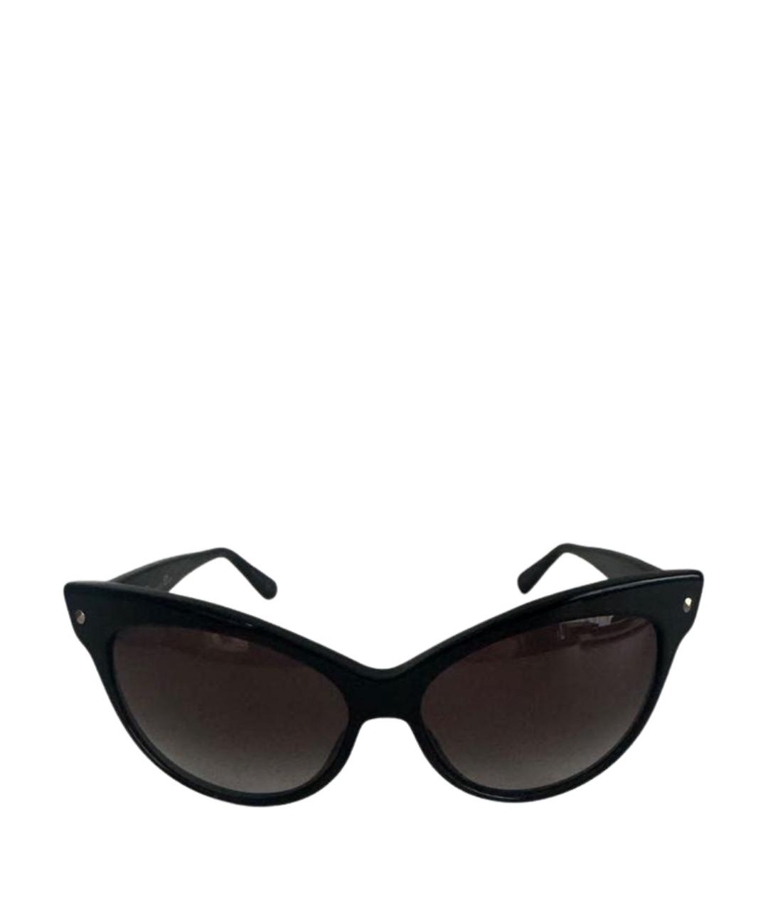 CHRISTIAN DIOR Черные пластиковые солнцезащитные очки, фото 1