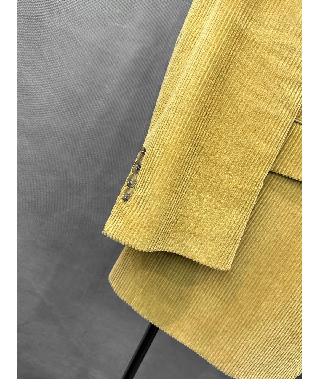 BURBERRY Бежевый хлопковый пиджак, фото 5