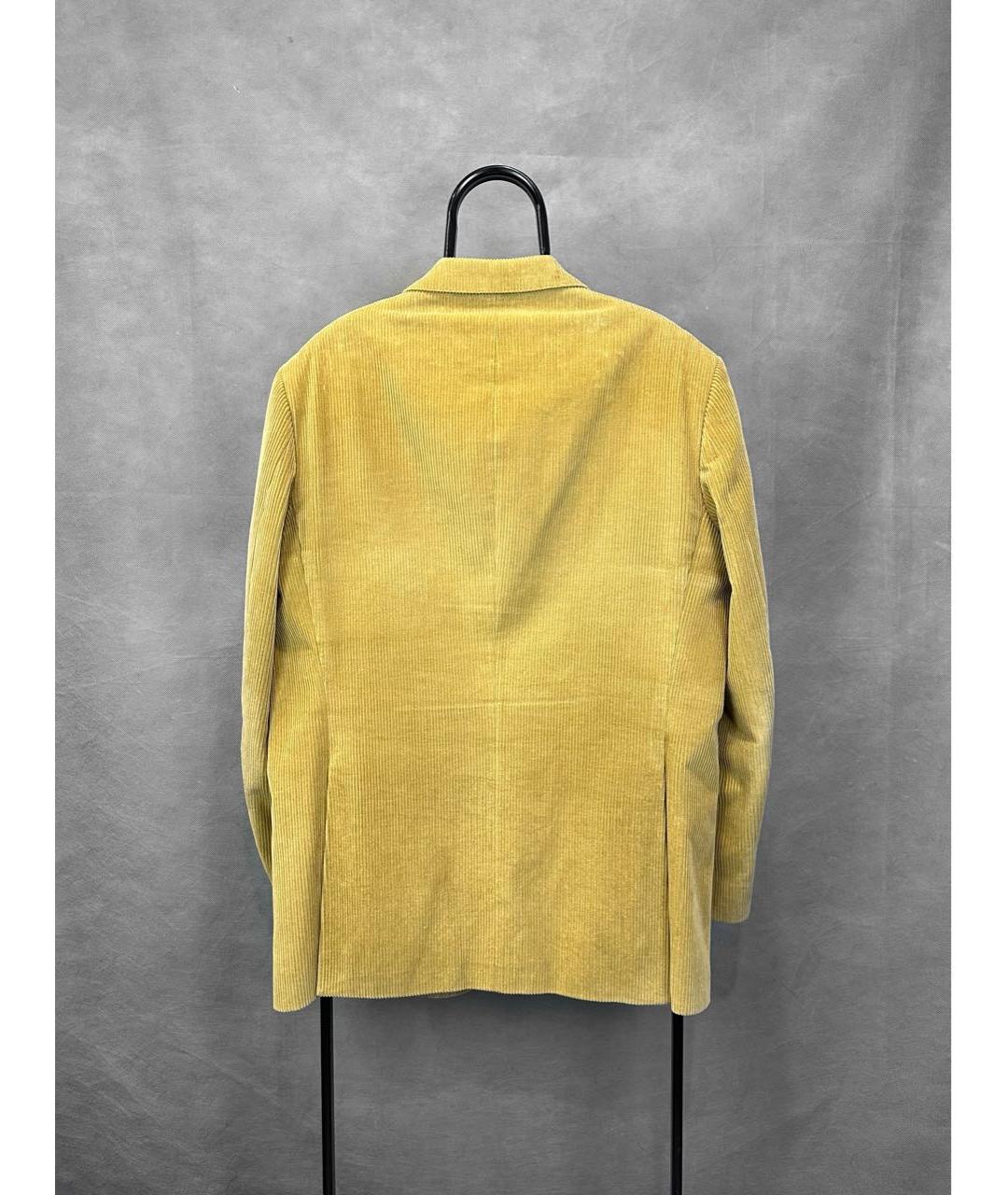 BURBERRY Бежевый хлопковый пиджак, фото 2