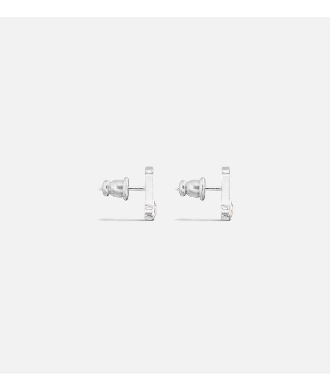 CHRISTIAN DIOR Серебряные латунные серьги, фото 3