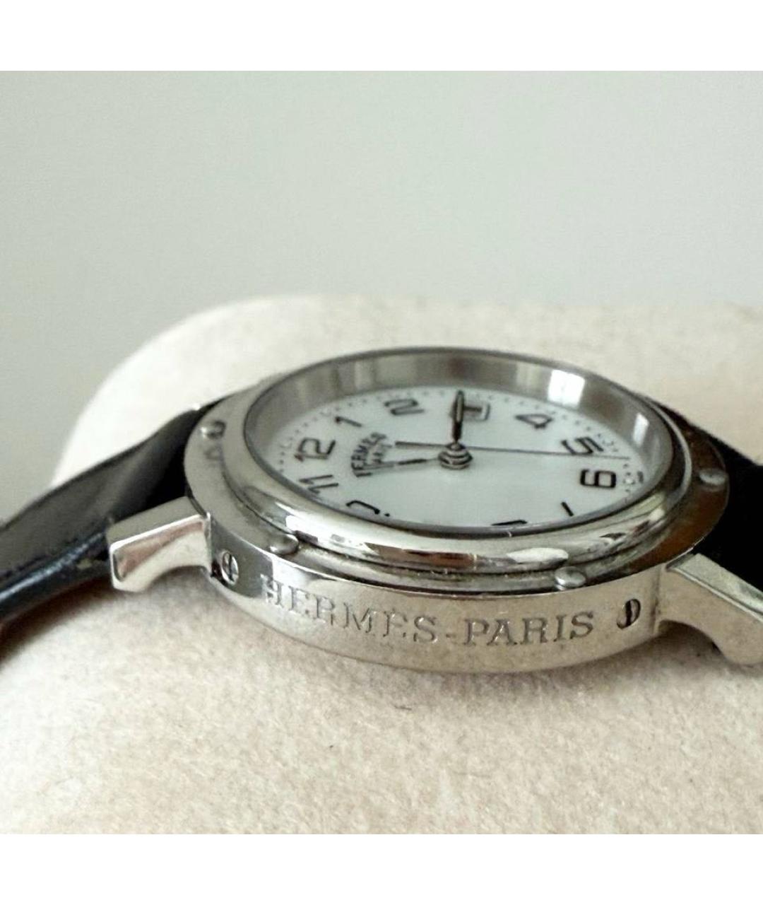 HERMES Черные часы, фото 5