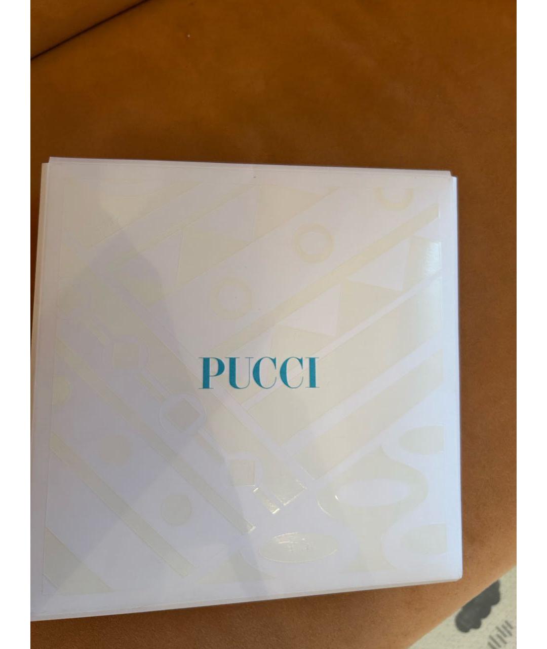 EMILIO PUCCI Мульти шелковый платок, фото 6