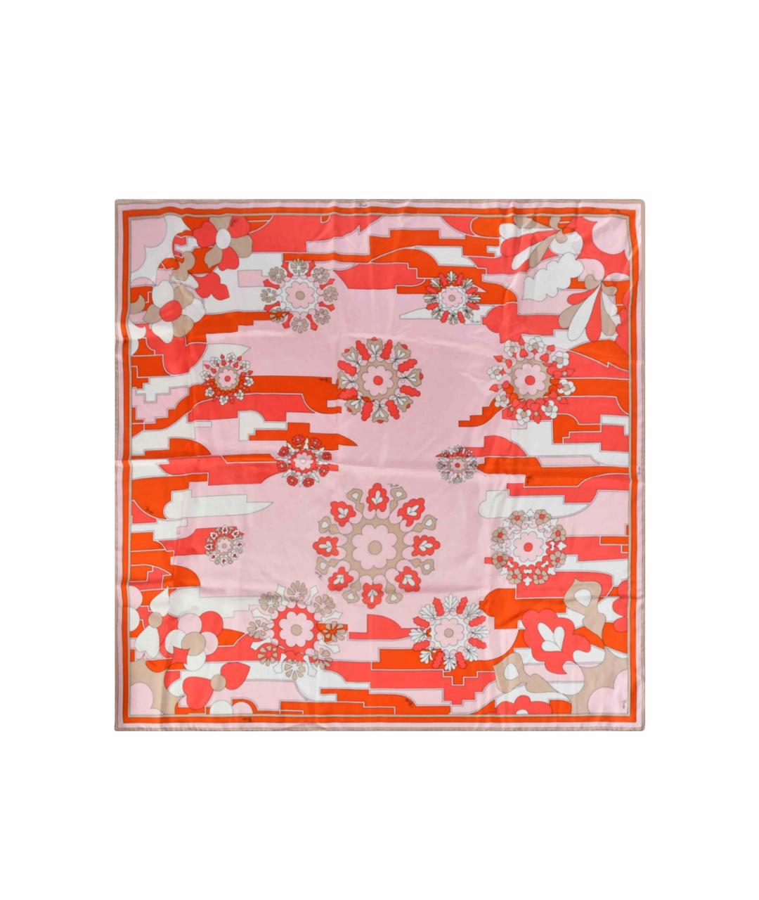 EMILIO PUCCI Мульти шелковый платок, фото 1
