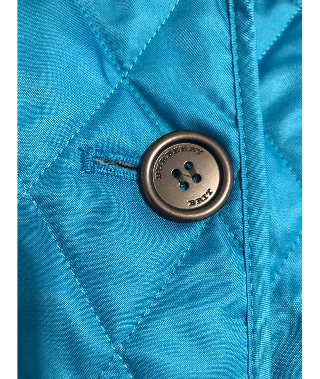 BURBERRY BRIT Голубая куртка, фото 4