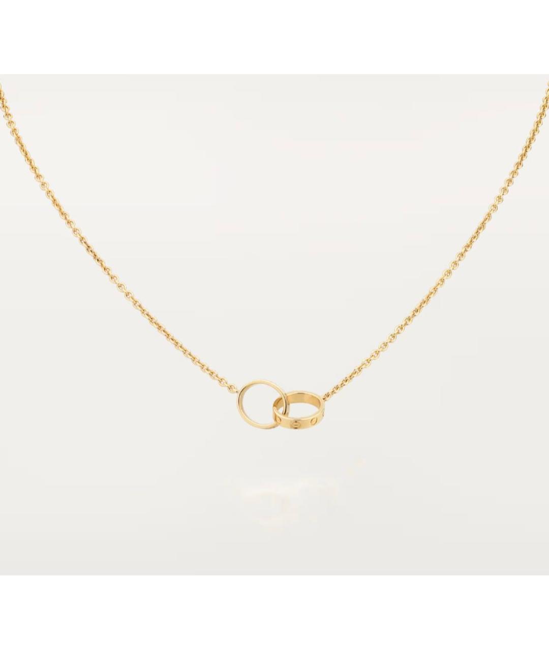 CARTIER Золотое колье из желтого золота, фото 8