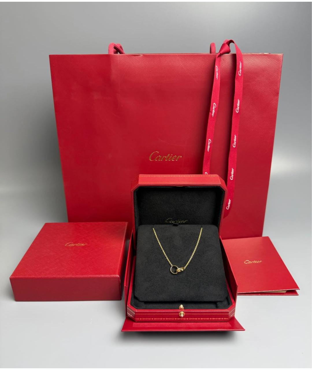 CARTIER Золотое колье из желтого золота, фото 2