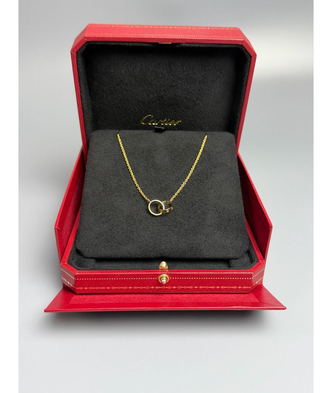 CARTIER Золотое колье из желтого золота, фото 3