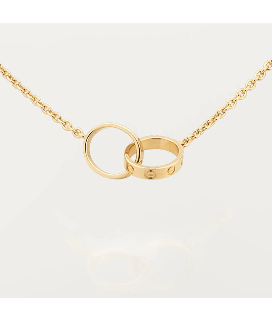 CARTIER Золотое колье из желтого золота, фото 9