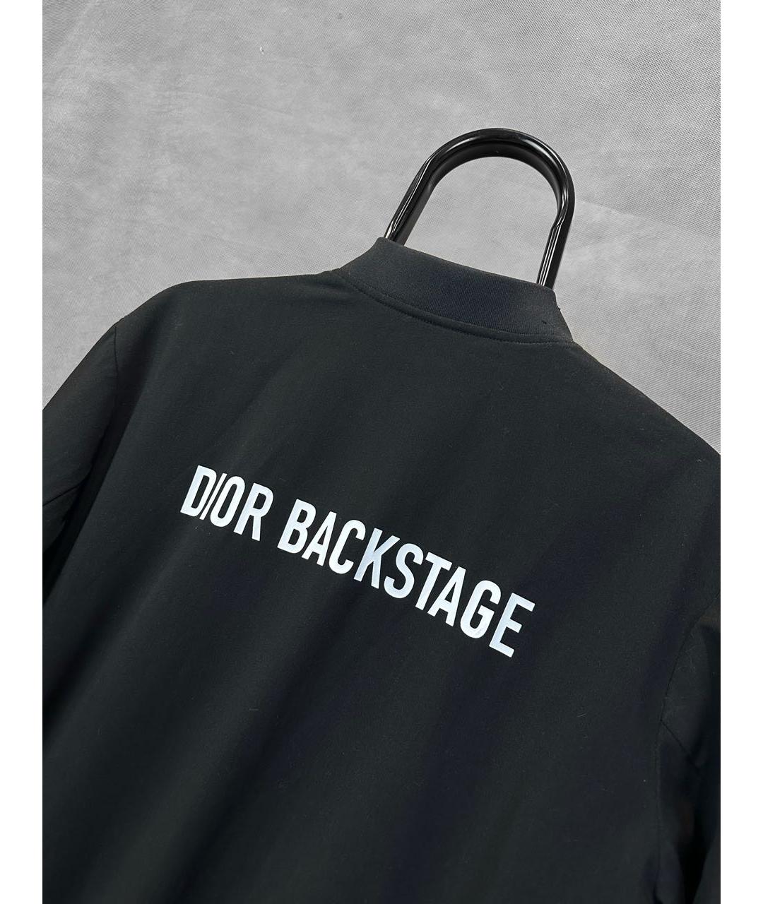 CHRISTIAN DIOR Черная полиэстеровая куртка, фото 4