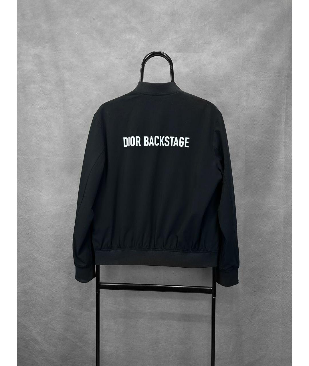 CHRISTIAN DIOR Черная полиэстеровая куртка, фото 8
