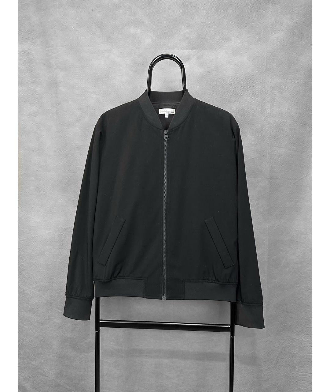 CHRISTIAN DIOR Черная полиэстеровая куртка, фото 2