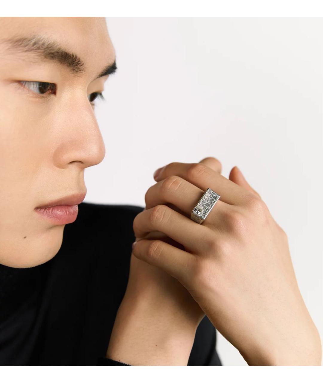 CHRISTIAN DIOR Серебряное серебряное кольцо, фото 2