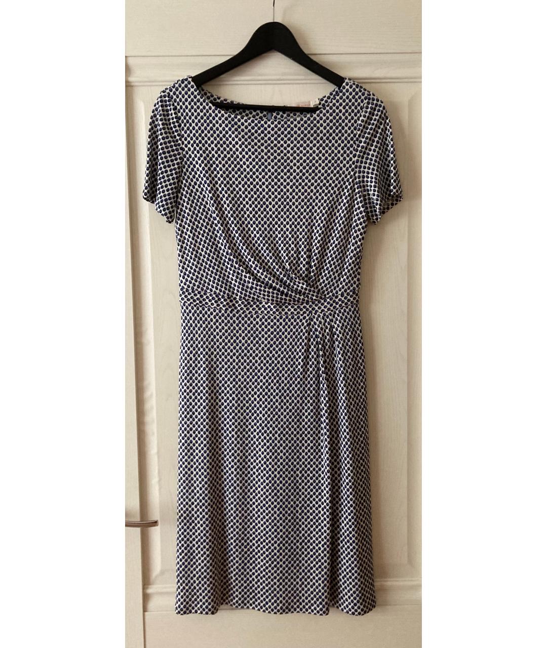 TORY BURCH Серое шелковое повседневное платье, фото 3