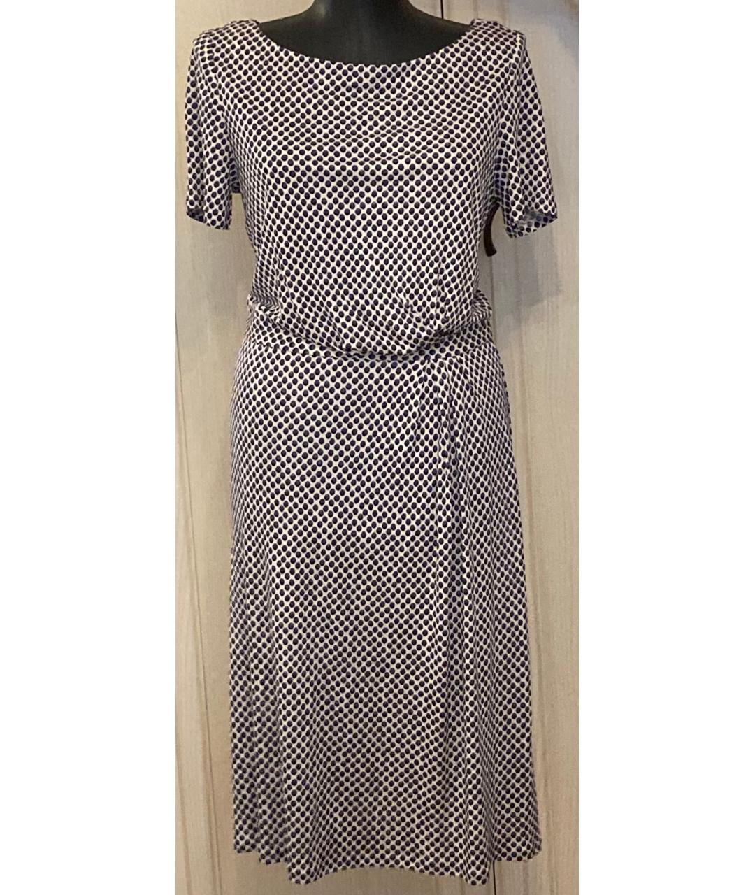 TORY BURCH Серое шелковое повседневное платье, фото 4