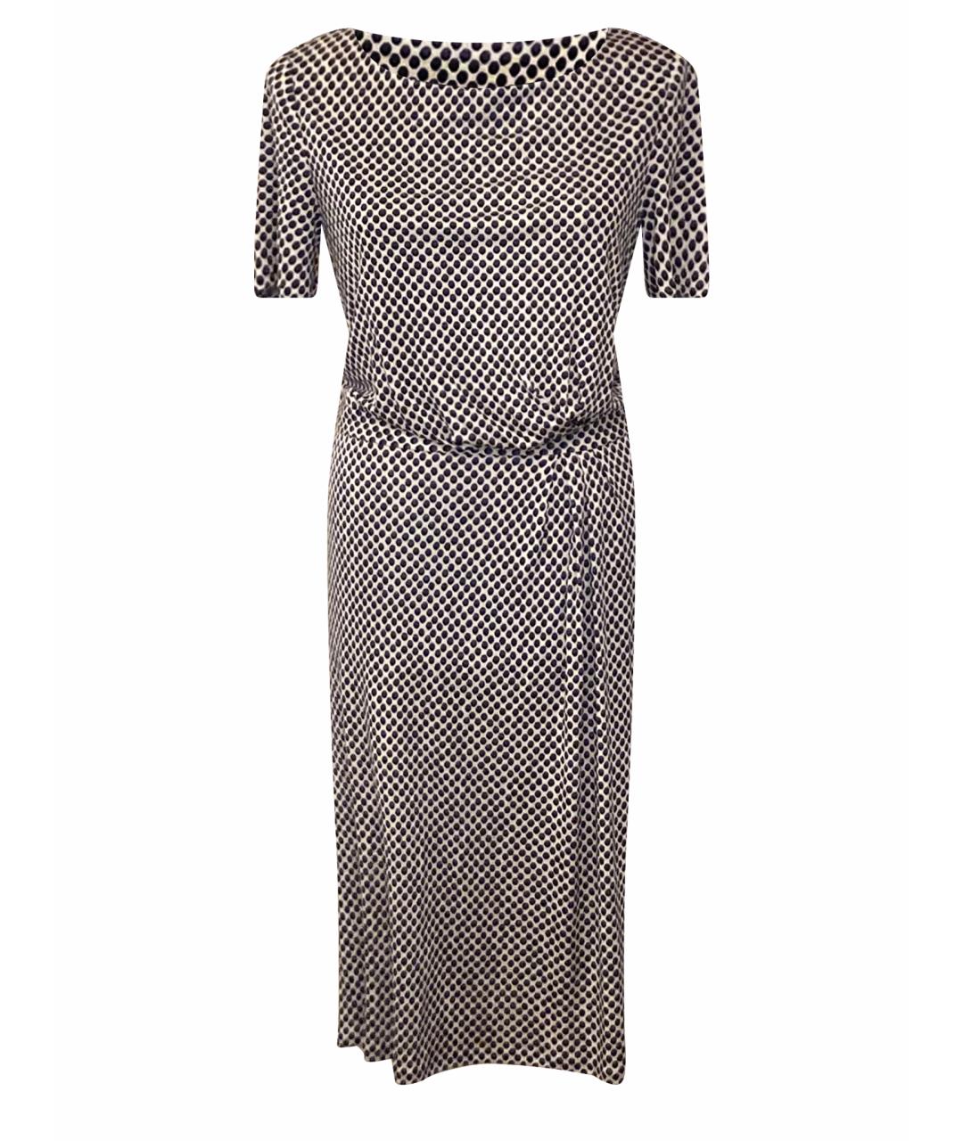 TORY BURCH Серое шелковое повседневное платье, фото 1