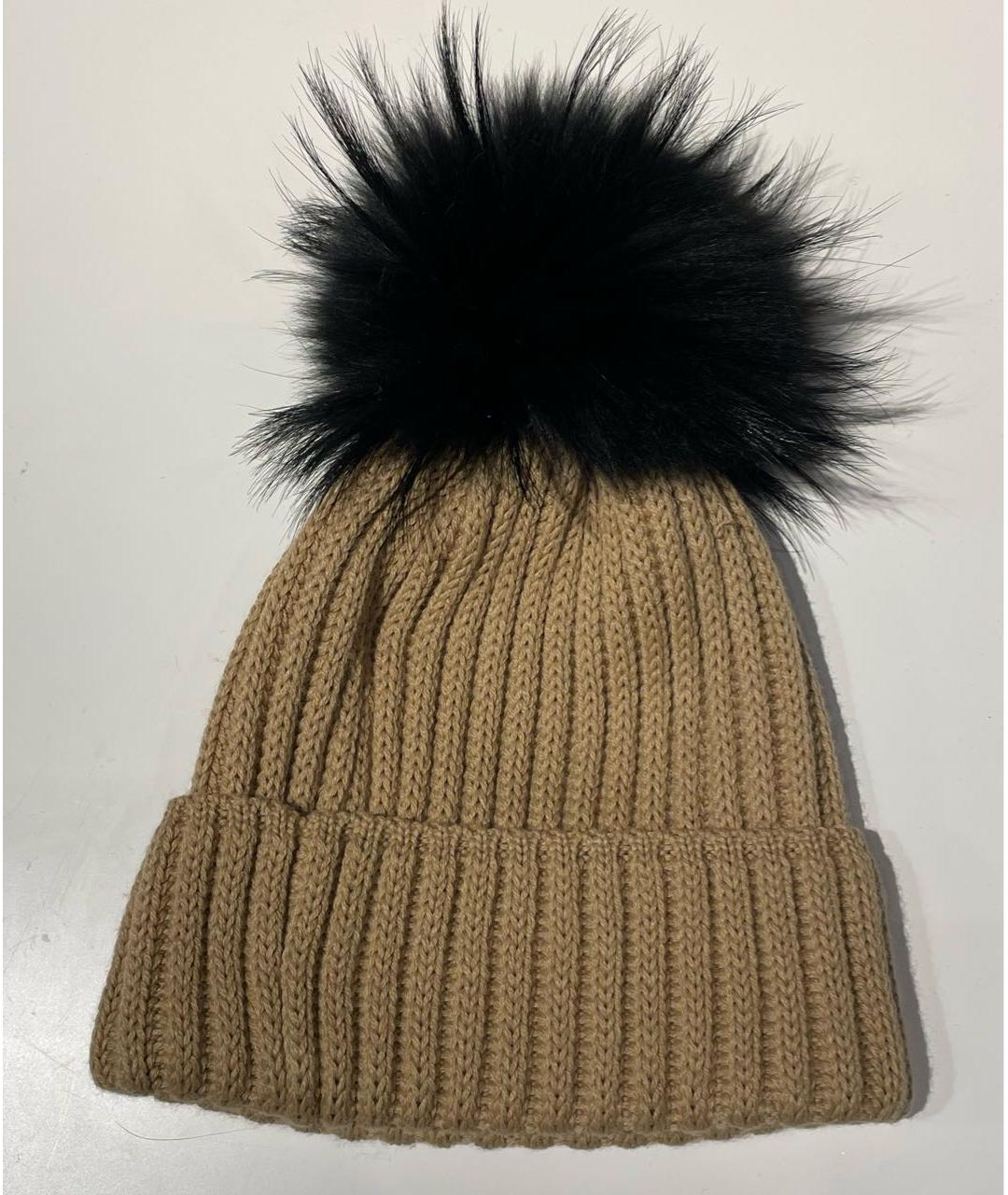 BOGNER Бежевая шерстяная шапка, фото 2