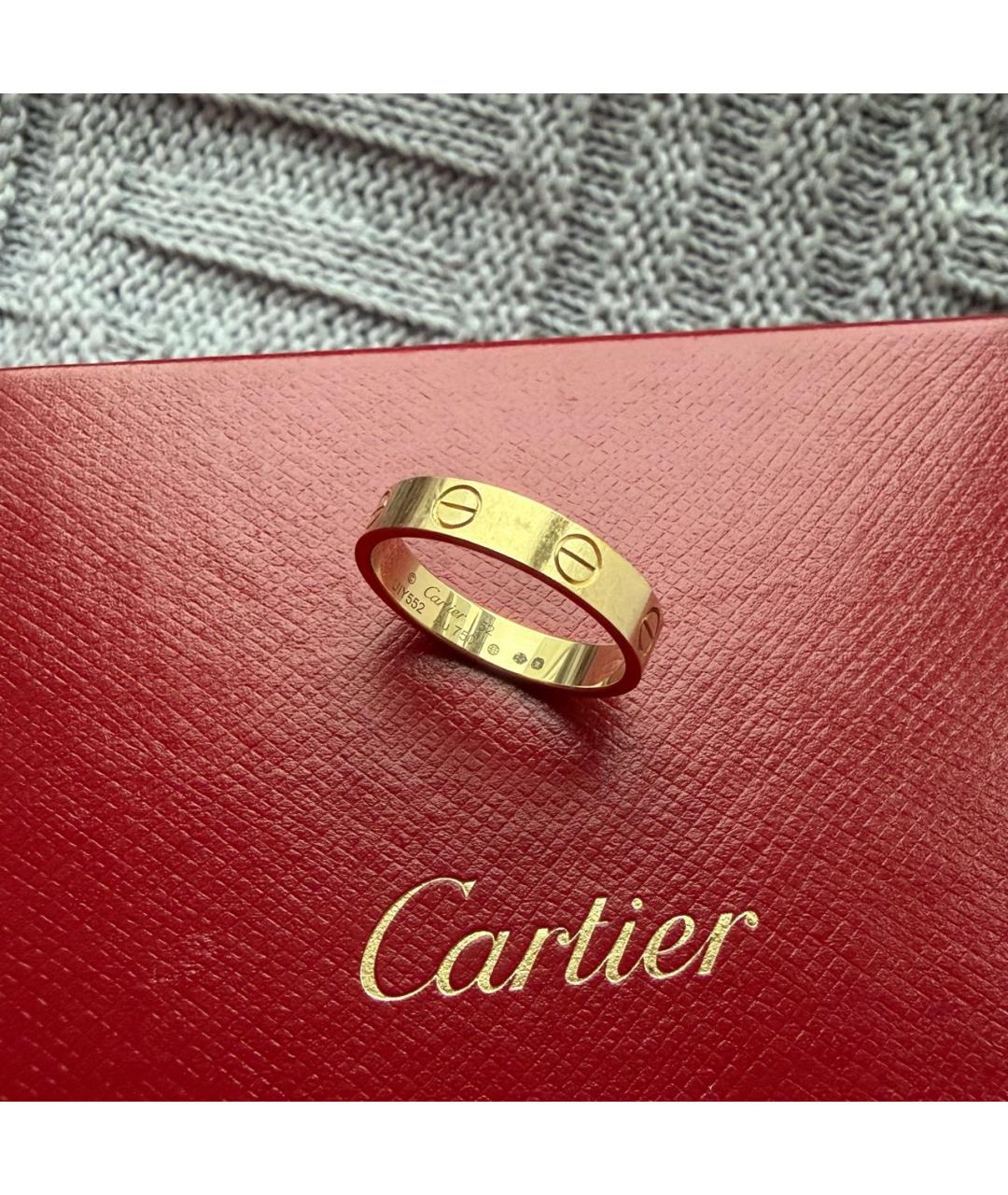 CARTIER Золотое кольцо из желтого золота, фото 4