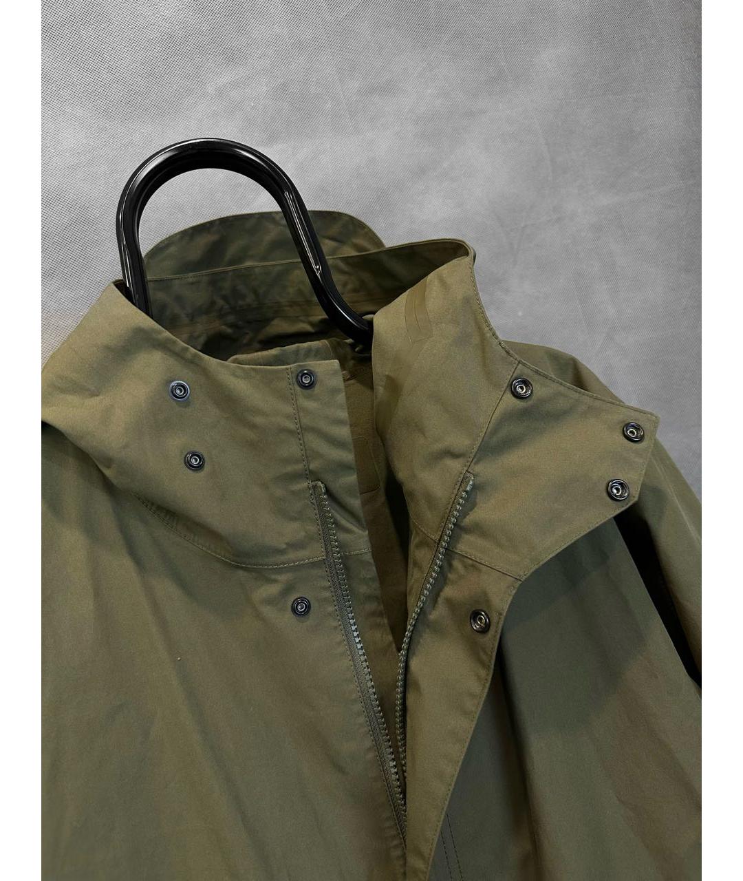 STONE ISLAND Хаки хлопковый тренч / плащ, фото 6