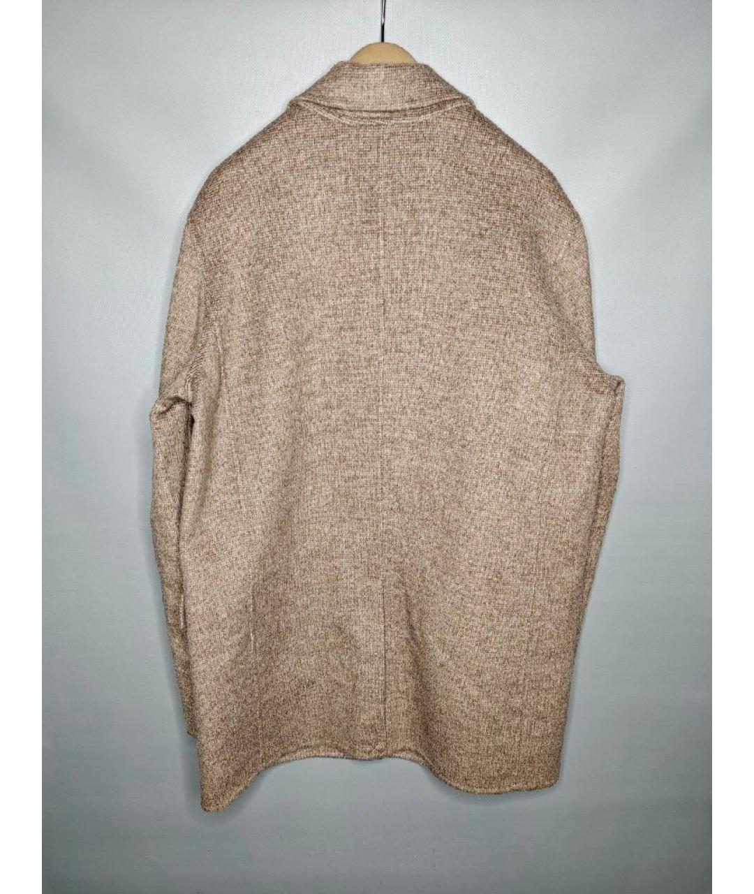 12 STOREEZ Коричневое шерстяное пальто, фото 2